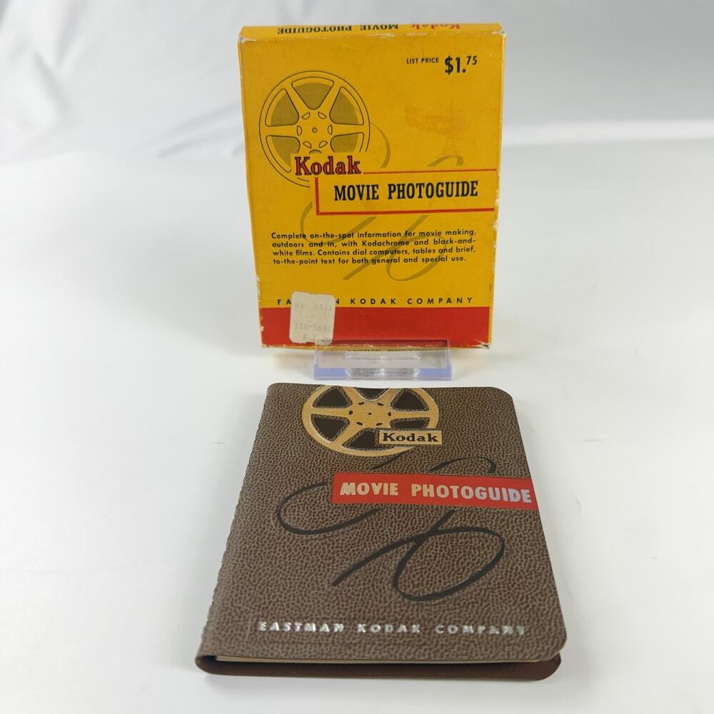 Vintage Kodak Movie Photoguide R 22 Manual 16mm 8mm Film Guide Booklet USA